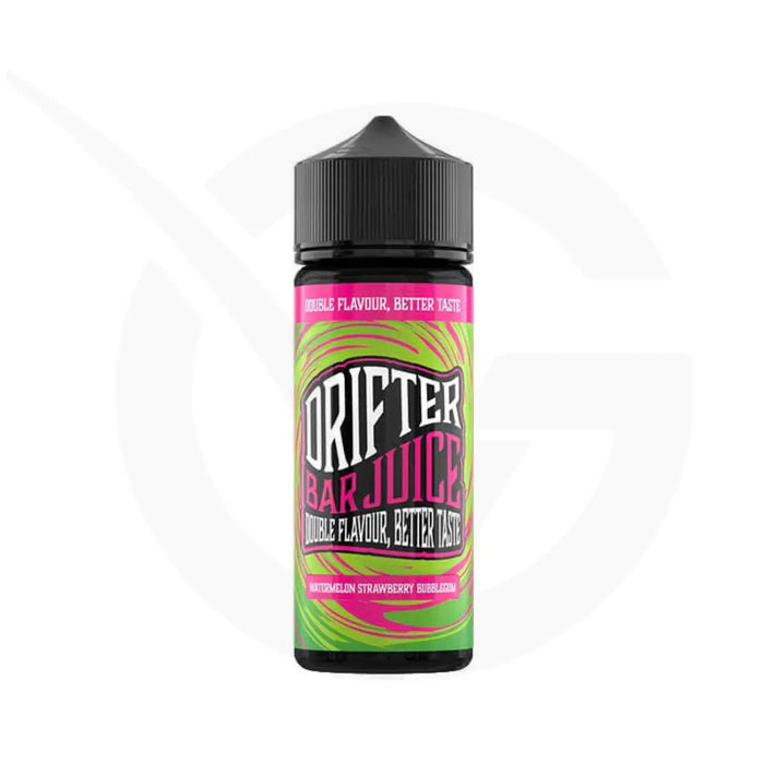 Watermelon Strawberry Bubblegum 100ml Shortfill E-Liquid By Drifter Bar Juice