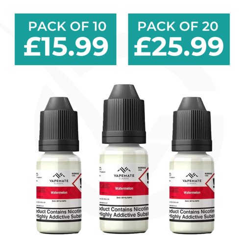 Watermelon 10ml 50/50 E-Liquid By Vapemate