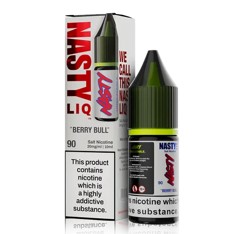 Berry bull 10ml Nic Salt E-Liquid by Nasty Liq