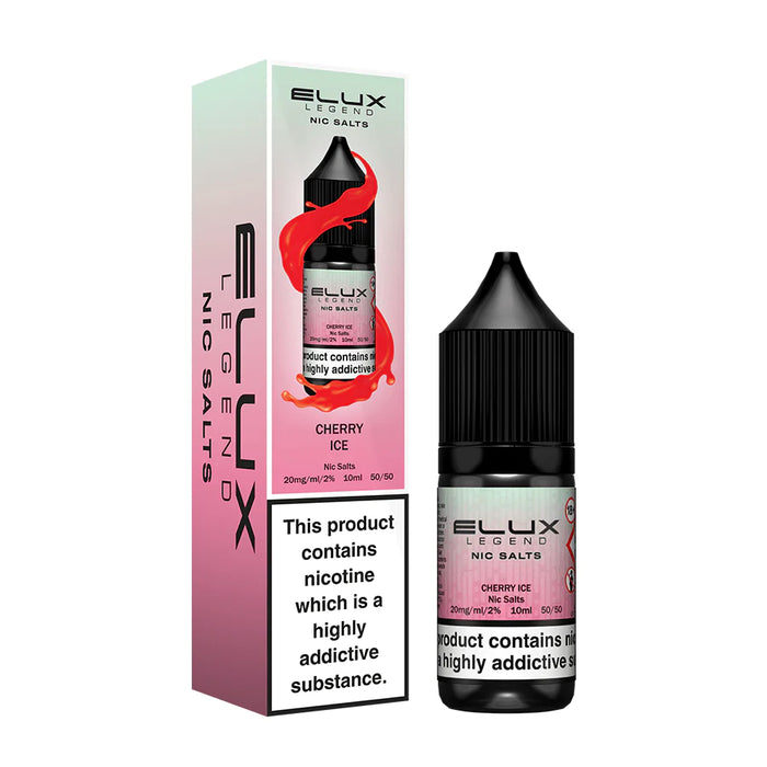 Cherry Ice Nic Salt E-liquid by Elux Legend