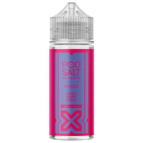 Grape Berry Burst Shortfill E-Liquid By Pod Salt Nexus