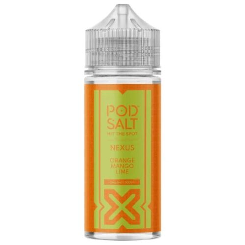 Orange Mango Lime Shortfill E-Liquid By Pod Salt Nexus