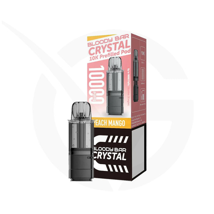 Peach Mango Refill Pack By Bloody Bar Crystal 10k