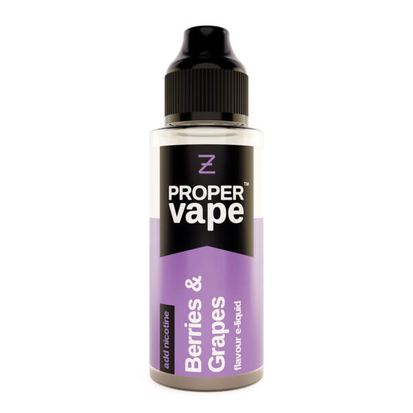 Berries And Grapes Shortfill E-Liquid by Proper Vape