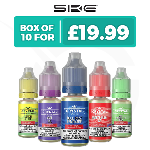 SKE Crystal Nic Salts - Pack of 10