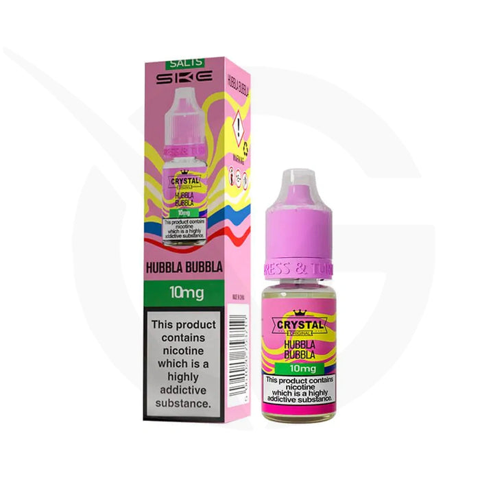 Hubbla Bubbla 10ml Nic Salt E-Liquid by SKE Crystal