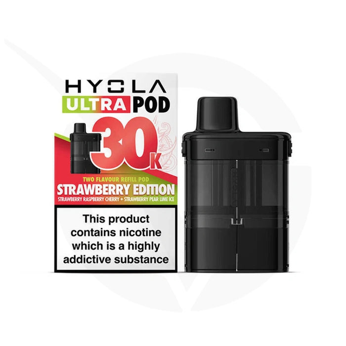 Strawberry Edition Hyola Ultra 30K Prefilled Pods