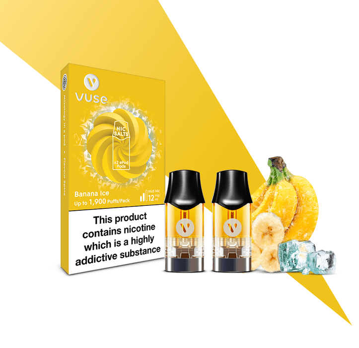 Vuse ePod Banana Ice Nic Salts e-Liquid Pods