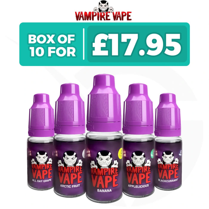 Vampire Vape Eliquid Pack of 10