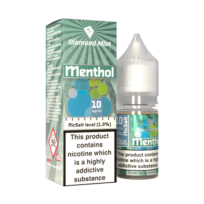 Menthol 10ml E-Liquid By Diamond Mist