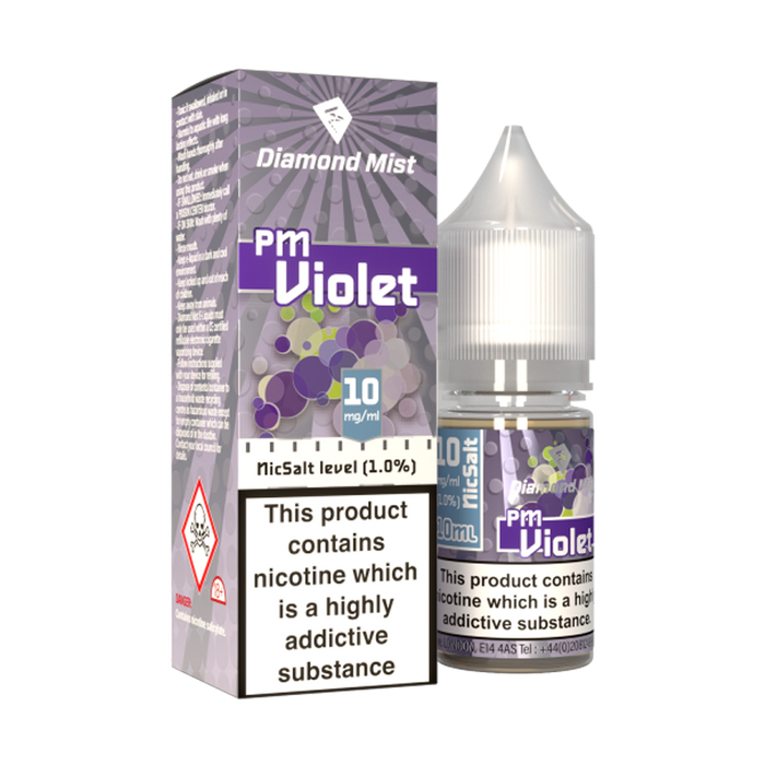 Parma Violet 10ml E-Liquid By Diamond Mist