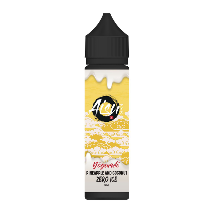 Pineapple & Coconut 50ml Shortfill E-liquid by Aisu Zero Ice