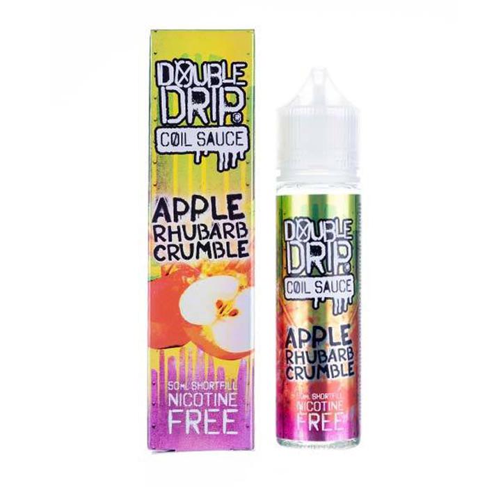 Apple Rhubarb 50ml Shortfill E-Liquid By Double Drip