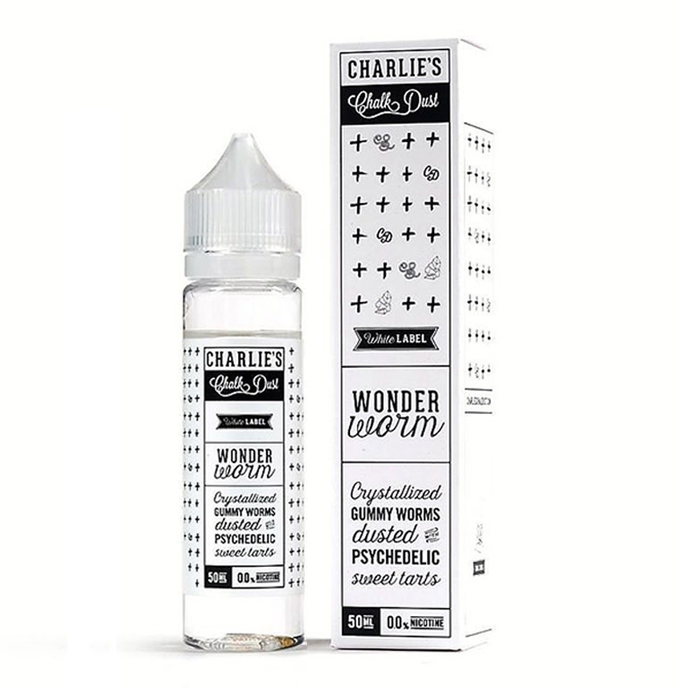Wonder Worm 50ml Shortfill E-Liquid By Charlie's Chalk Dust