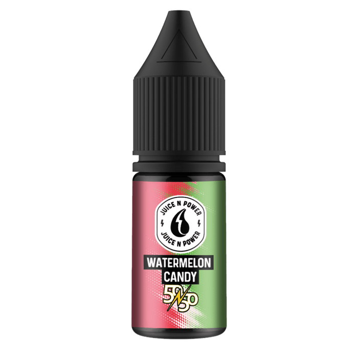 Watermelon Candy 10ml 50/50 E-Liquid By Juice & Power