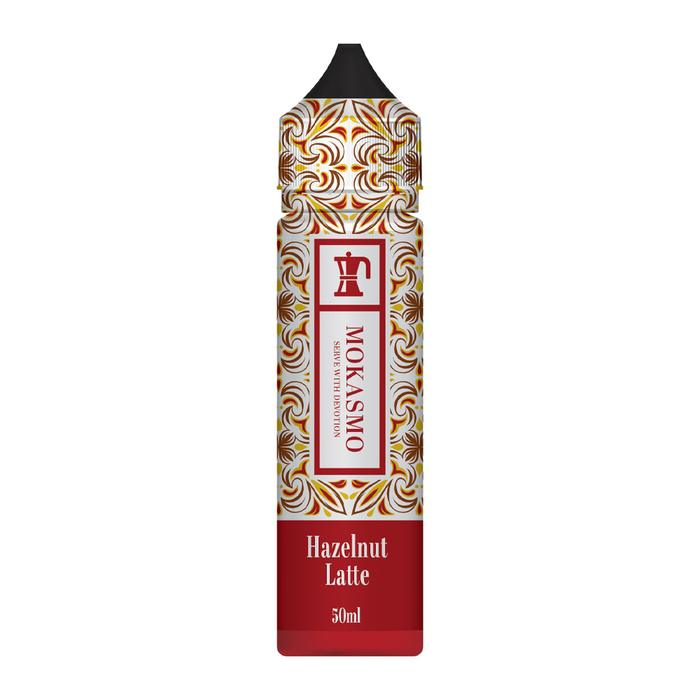 Hazelnut Latte 50ml Shortfill E-liquid By Zap Mokasmo