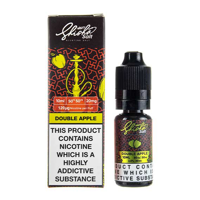 Double Apple E-Liquid 10ml Nic Salt By Nasty Juice
