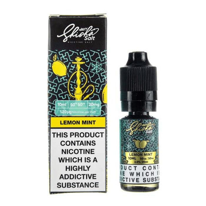 Lemon Mint E-Liquid 10ml Nic Salt By Nasty Juice