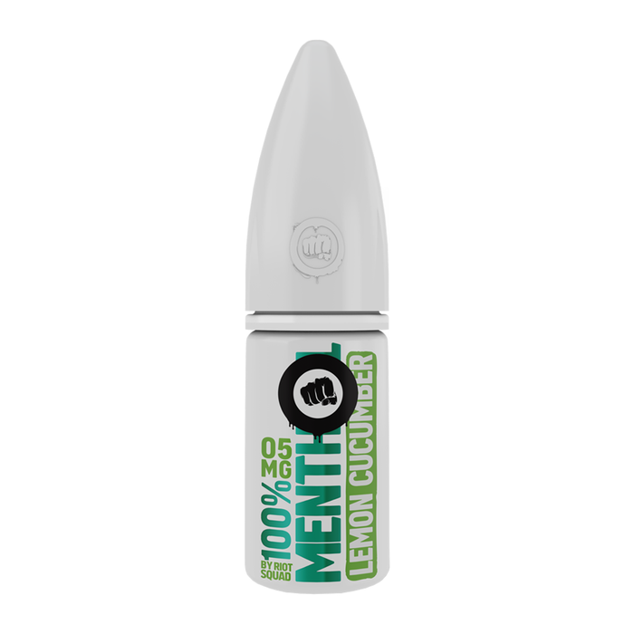 Lemon Cucumber 10ml Nic Salt E-Liquid by Riot Squad