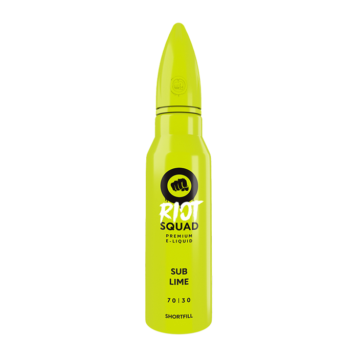 Sub-Lime 50ml Shortfill E-Liquid by Riot Squad