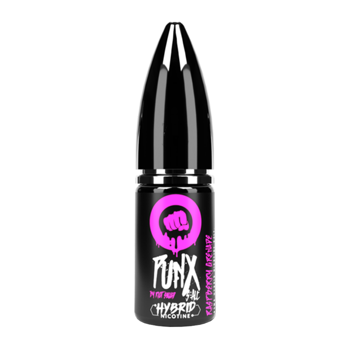 Raspberry Grenade 10ml Nic Salt E-Liquid by Riot Squad