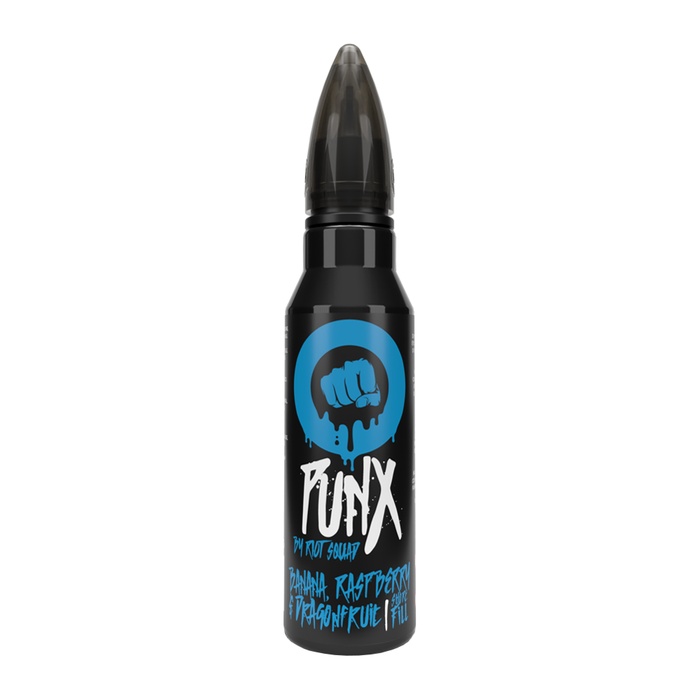 Banana Raspberry & Dragonfruit 50ml Shortfill E-Liquid by Riot Squad