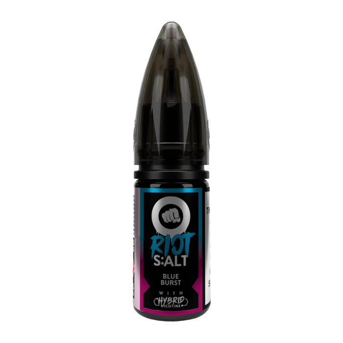 Blue Burst Hybrid 10ml Nic Salt E-Liquid by Riot Squad