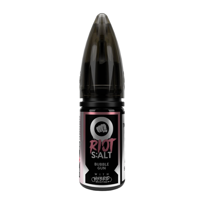 Bubblegun Hybrid 10ml Nic Salt E-Liquid by Riot Squad