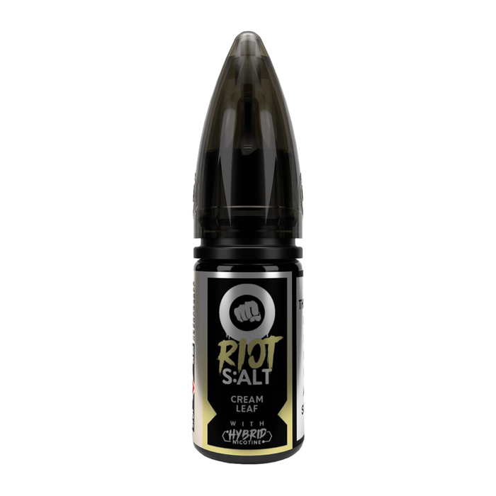 Cream Leaf Hybrid 10ml Nic Salt E-Liquid by Riot Squad