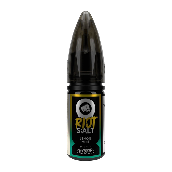 Lemon Mint Hybrid 10ml Nic Salt E-Liquid by Riot Squad