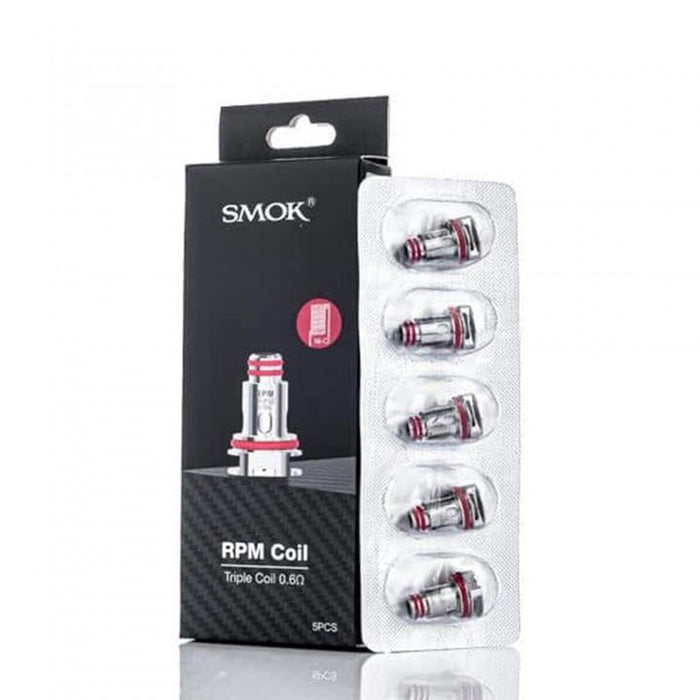 Smok RPM Triple Coil 0.6 Ohm Replacement Coil - Pack Of 5