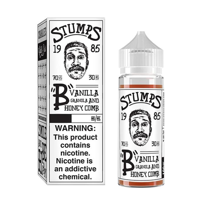 “B” 50ml Shortfill E-Liquid By Stumps