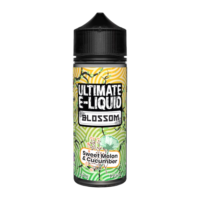 Sweet Melon & Cucumber Blossom 100ml Shortfill E-Liquid by Ultimate Juice