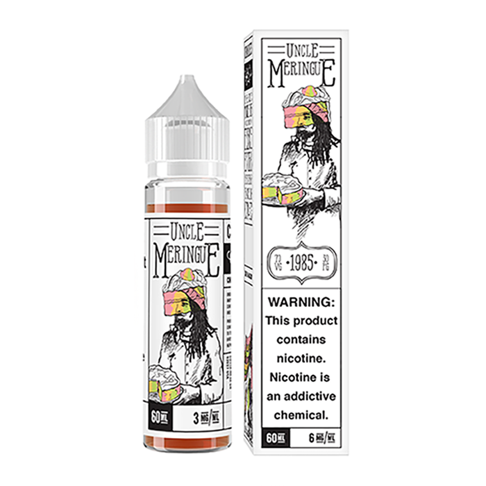 Uncle Meringue 50ml Shortfill E-Liquid By Mr Meringue