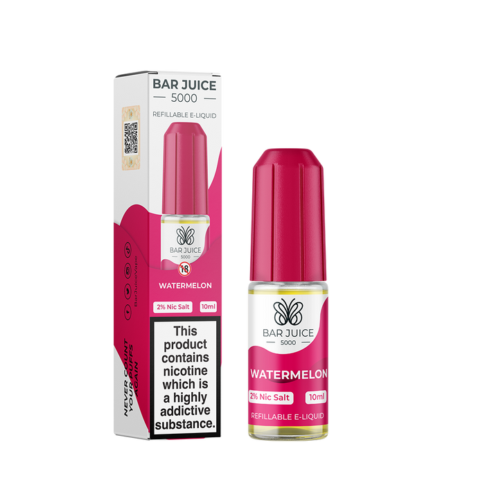 Watermelon Nic Salt E-Liquid by Bar Juice 5000