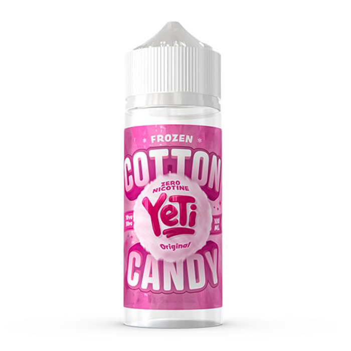 Original 100ml Shortfill E-Liquid by YeTi Frozen Cotton Candy