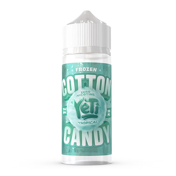 Tropical 100ml Shortfill E-Liquid by YeTi Frozen Cotton Candy
