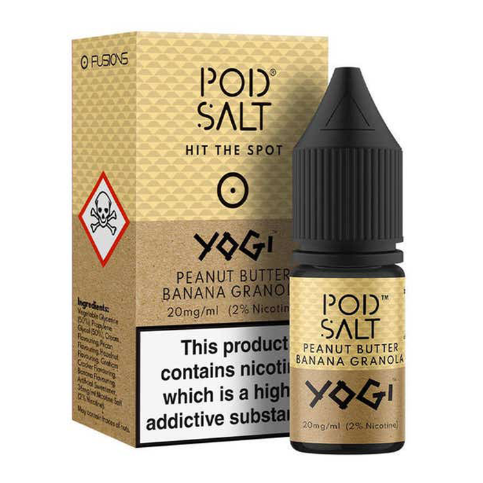 Yogi 10ml Nicotine Salt E-Liquid by Fusion Pod Salt