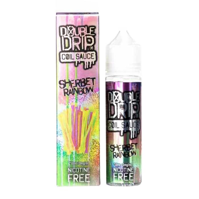Sherbet Rainbow 50ml Shortfill E-Liquid By Double Drip