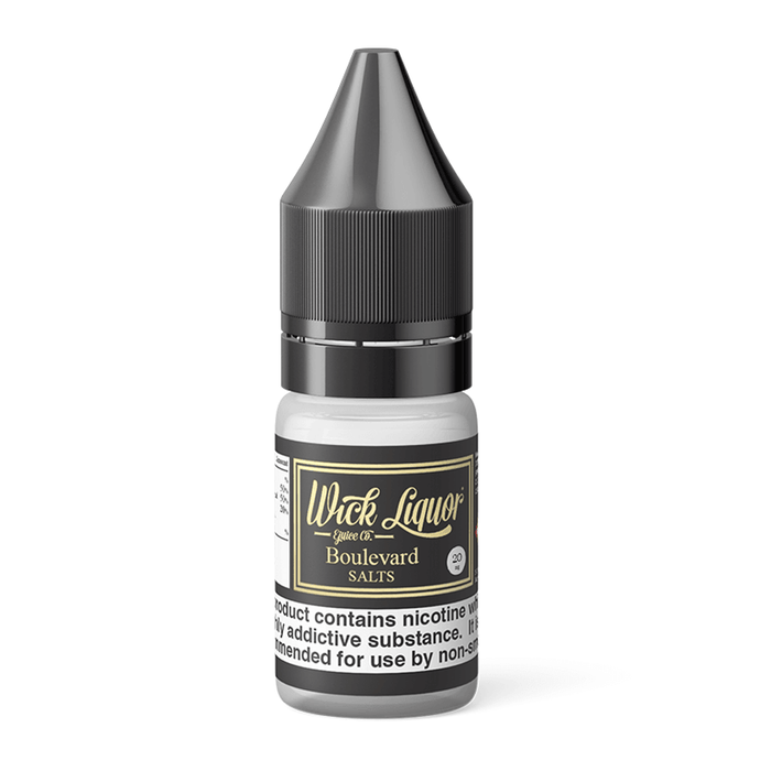 Boulevard 10ml Nic Salt E Liquid By Wick Liquor