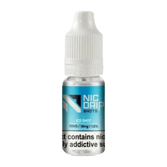 Nic Drips Nicotine Shots & Ice 10ml
