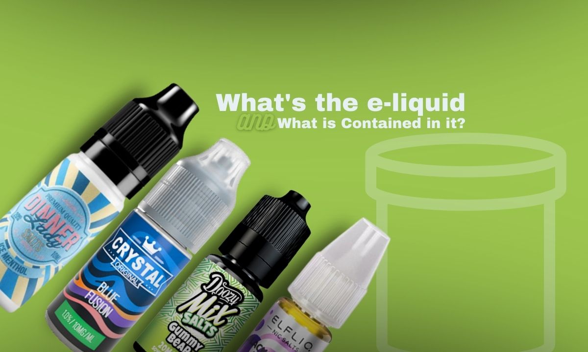 What's inside E-liquid