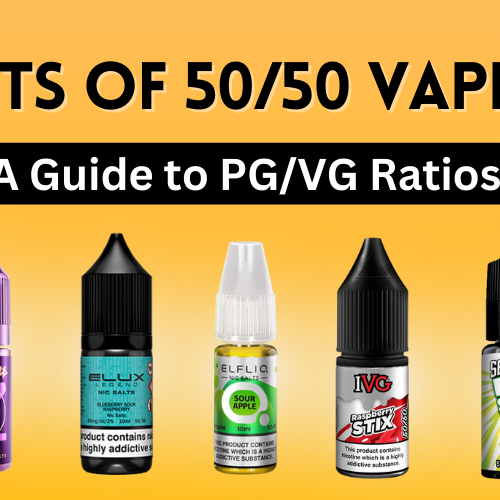 Benefits of 50/50 Vape Juice