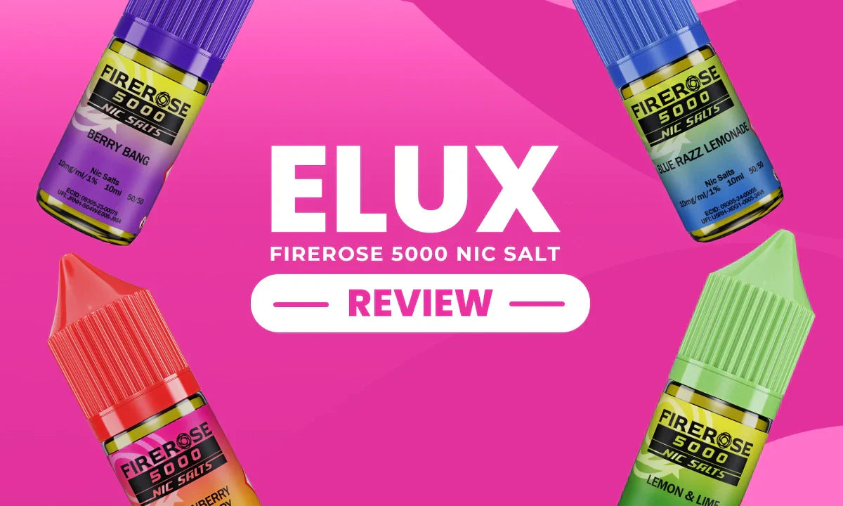 Elux Firerose 5000 Nic Salts Review