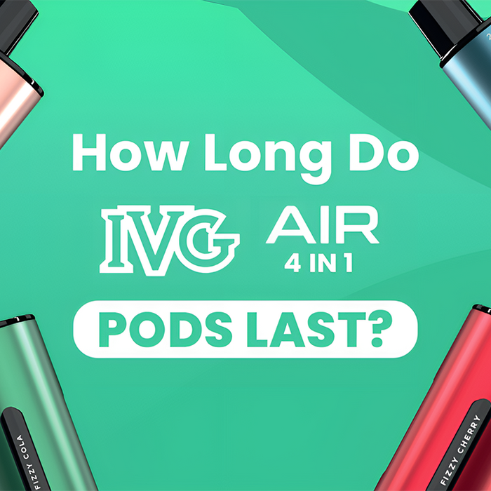IVG Air 4-in-1 Pods Last