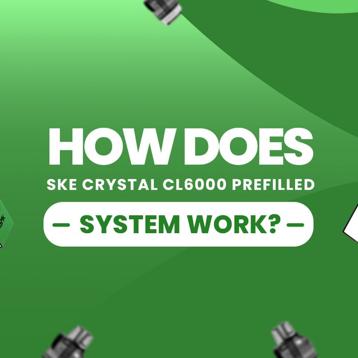 How the SKE Crystal CL6000 Vape System Works