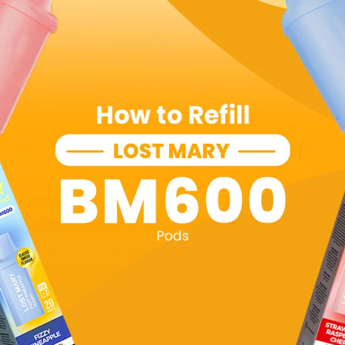 How to Refill Lost Mary BM600 Pods?
