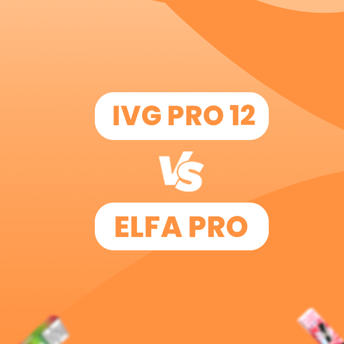 IVG Pro 12 Pods vs ELFA Pro Pods