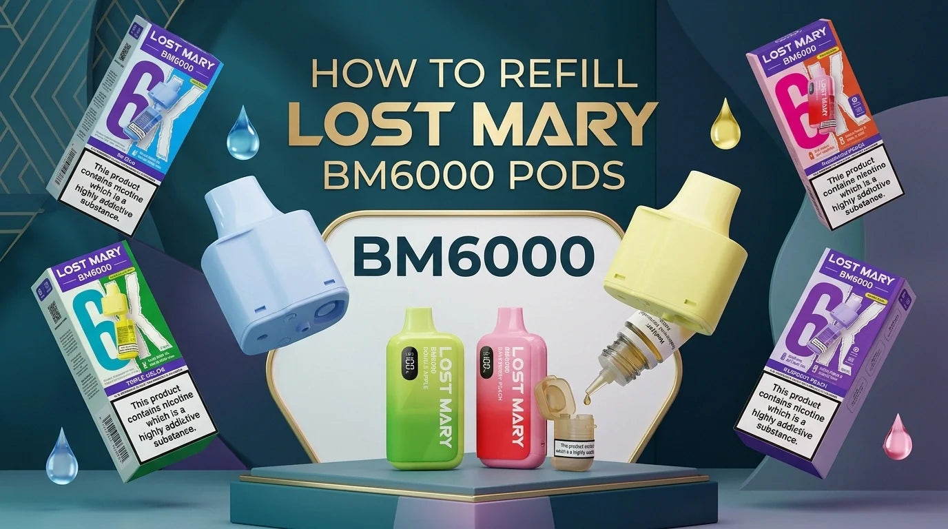 How to Refill Lost Mary BM6000