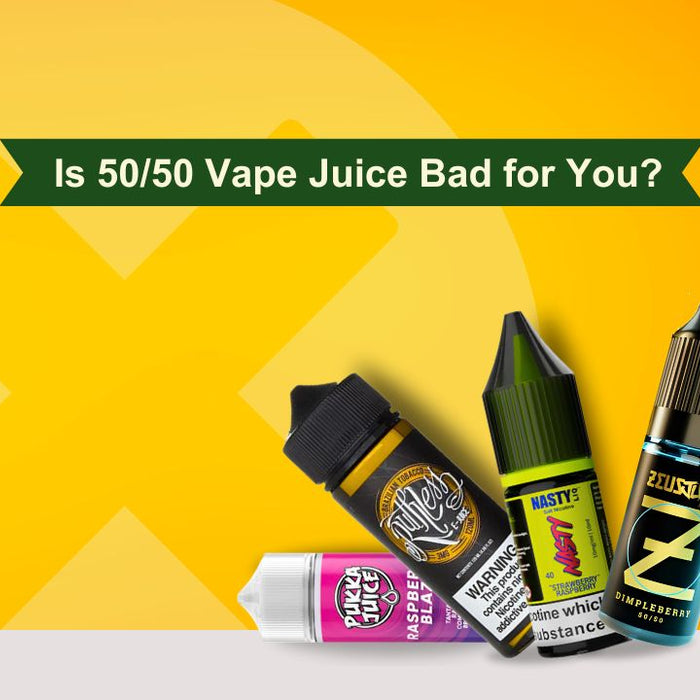Is 50/50 Vape Juice Bad for You